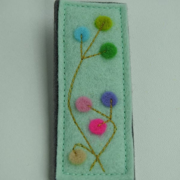 Brooch. Berries Felt Brooch