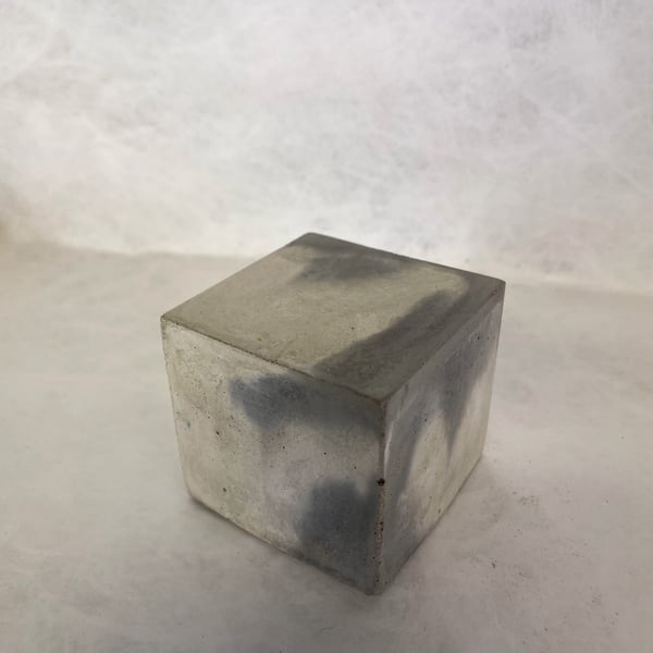 e Concrete Cube Mini Sculpture (65mm)