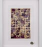 Isabella plantation - botanical mondrian -  pressed flower art - Image 8