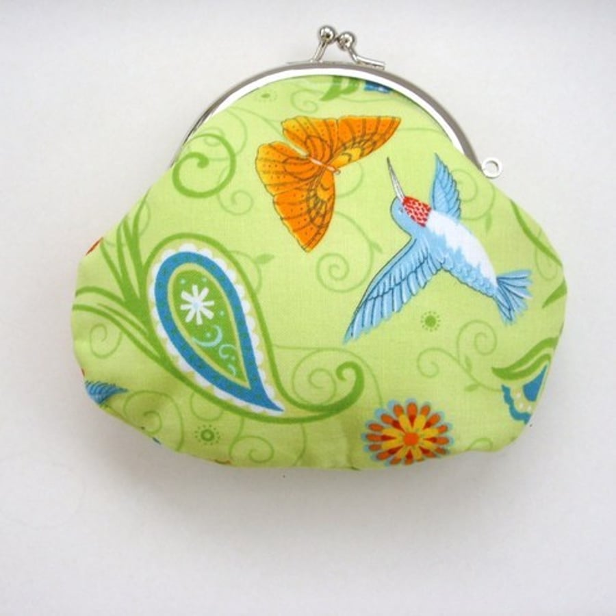 SALE  Little Bird and Butterfly Credit Card/Coin Purse