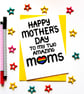 Gay, Lesbian, LGBTQ Mothers Day Card For Two Mums From Son, Daughter - Image 4