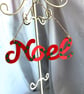 2 fun hand painted festive signs  - Image 2
