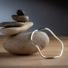 Smooth Wave Bangle