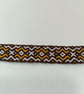 Brown & Mustard Woven Bracelet – Symbol of Friendship & Care - Image 5