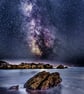 Photograph - Milky Way from Sharrow Point  Cornwall