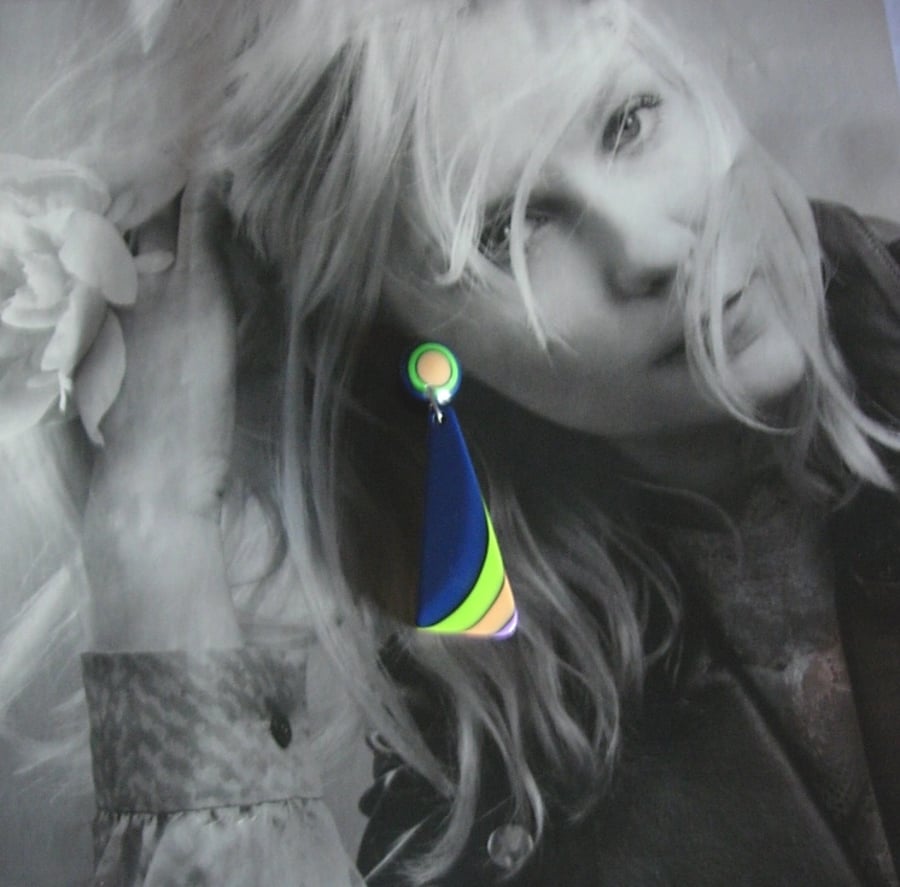 Earrings - 60's Retro Style