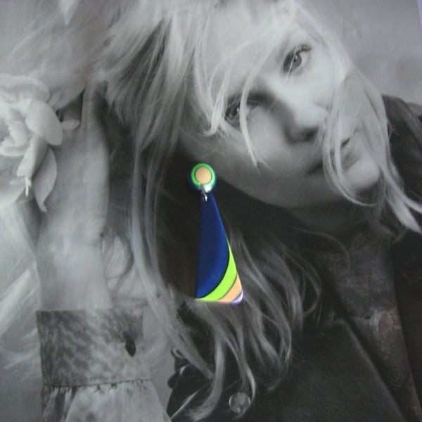 Earrings - 60's Retro Style