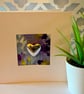  Silver Heart Bespoke Occasion Card. - Image 2