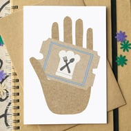 Card for Cookery Lesson - Cards for Unwrappable Gifts