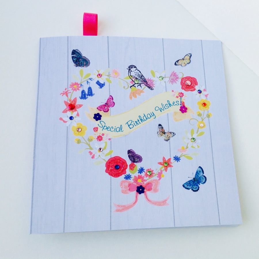 Birthday Card,Greeting Card,Handmade,Can Be Personalised.