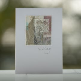 Embroidered Wedding Card