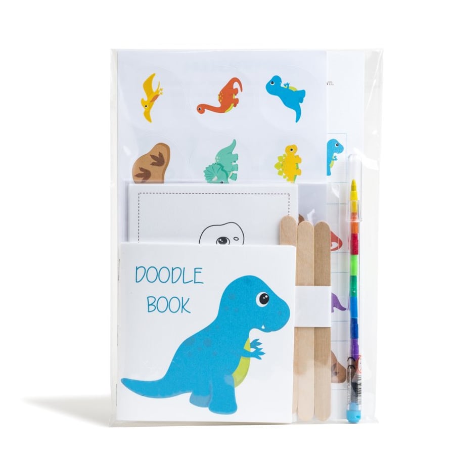 Dinosaur Party Favour Activity Bundle - pack of 6