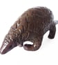 Pangolin Ceramic Ornament - Handmade - Image 1