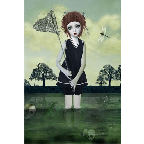 Melancholy Art Print - "Sorrow Creek"