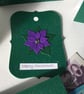 Christmas. 4 gift tags. Christmas poinsettia gift tags. CC593.  - Image 7