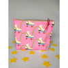 Roller Skates & Rainbows Cosmetic Bag, Zipper Pouch, Pencil Case 