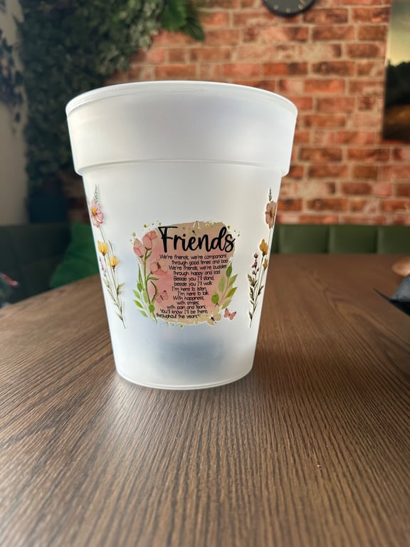 Solar Powered Plant Pot - Friend