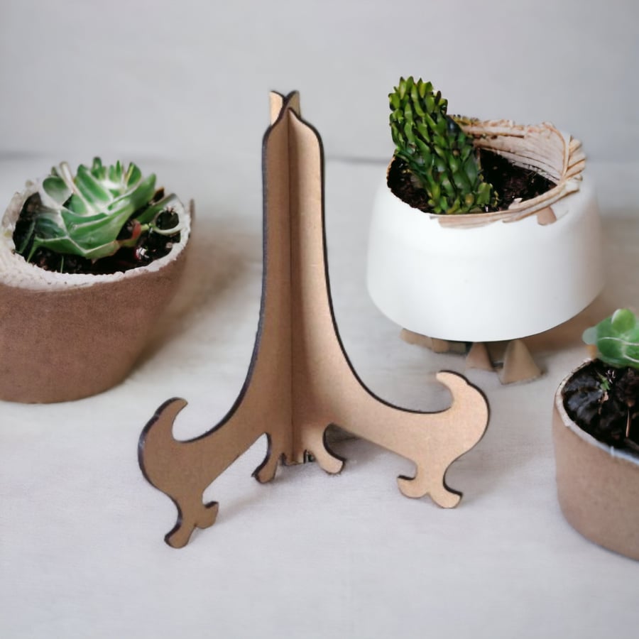 3 Wooden Display Stands Which Collapse Flat . Folksy