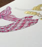 Mermaid Blank Card. - Image 3