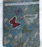 A6 Notebook Butterfly and Blossom Collage