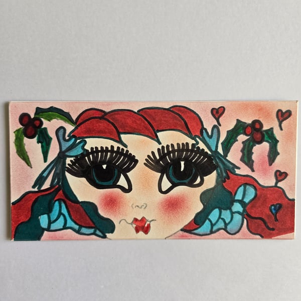Christmas Fairy Drawing 