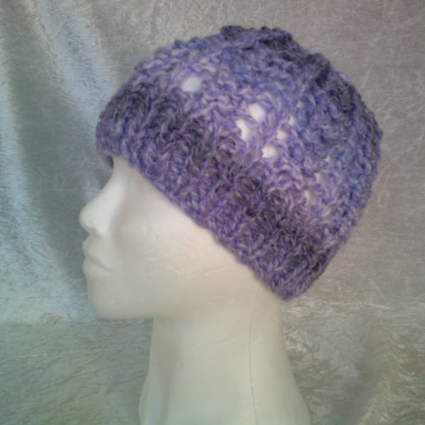 Lavender Lacy Hat