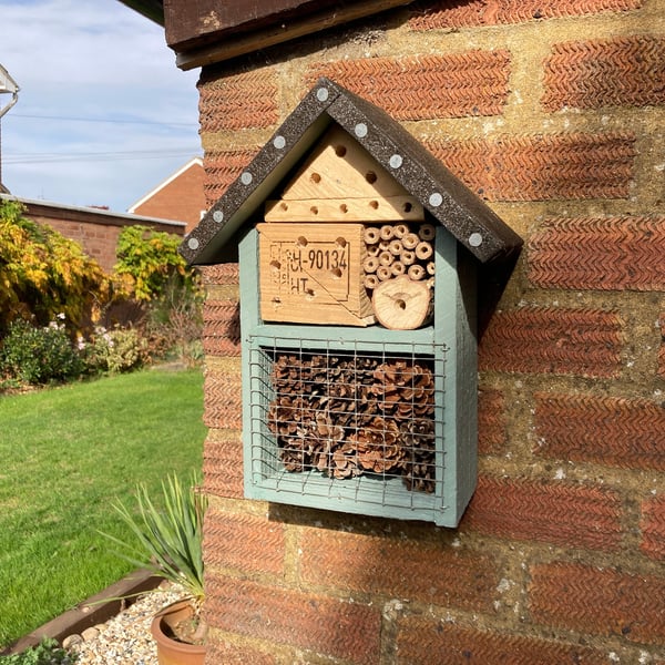 Handmade Weatherproof Two Tier Bug, Bee, and In... - Folksy