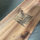 Laser Engraved Wooden Valet Tray – Wallet Keys Phone
