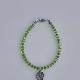 Green Leaf bracelet 