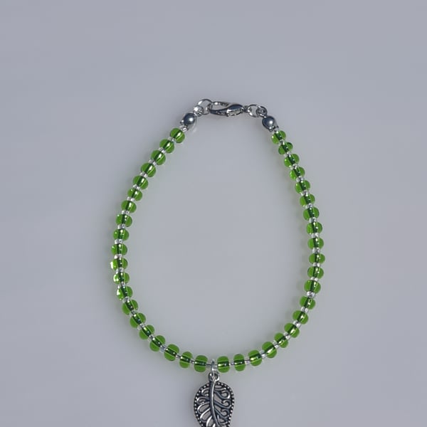 Green Leaf bracelet 