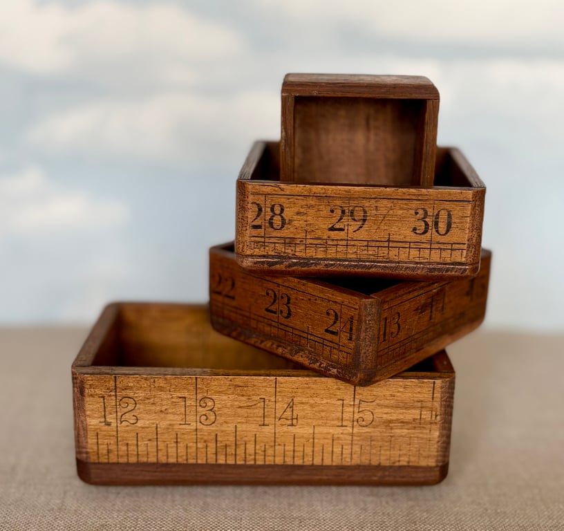 Large sized upcycled box with many uses