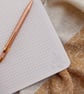A5 Handmade Notebook with Mushroom & Fern Design - Image 4