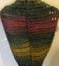 Crochet Variegated Infinity Scarf  - Image 3