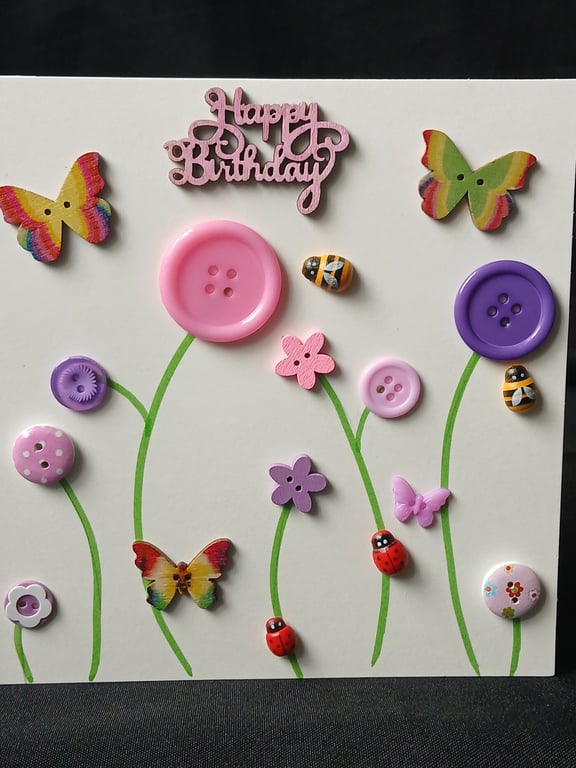 Handmade birthday card 