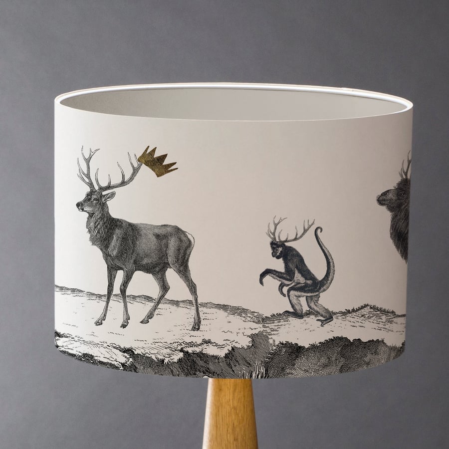Seconds Sunday -Stag Night Lampshade