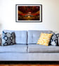 Industrial crane wall art print - Image 1