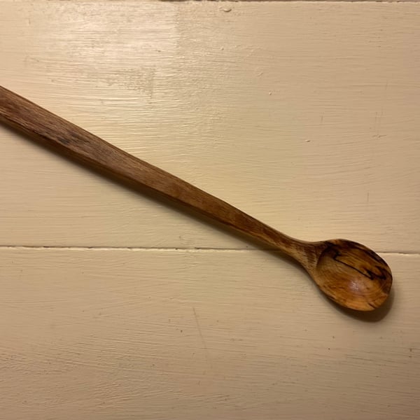 Spalted Sycamore Long-handled Teaspoon