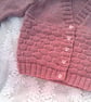 Basket Weave Pattern Raglan Cardigan, Baby Shower Gift, Gift Ideas for Babies - Image 5