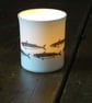 Mackerel Tea Light Holder- ceramic, Cornish mackerel - Image 7