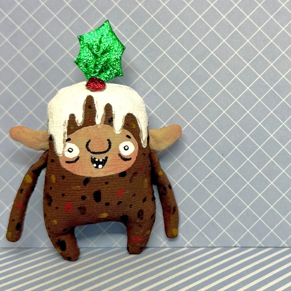 Art Doll Christmas Pudding Brownie 3