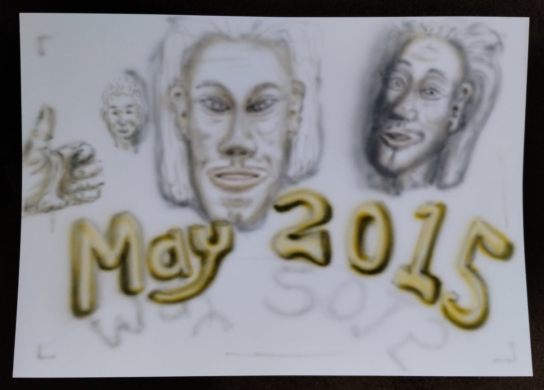 faces airbrushed