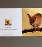 Golden Wren Blank Greeting Card - Image 2