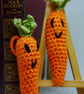 Crochet Carrot decoration (pair)  - Image 3