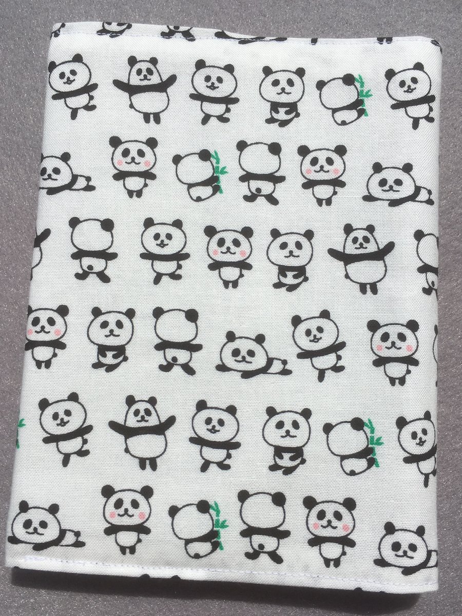 PANDA, A6 Notebook, Panda Lover, Stationery, Notebook Cover, Kids, School,Gift 