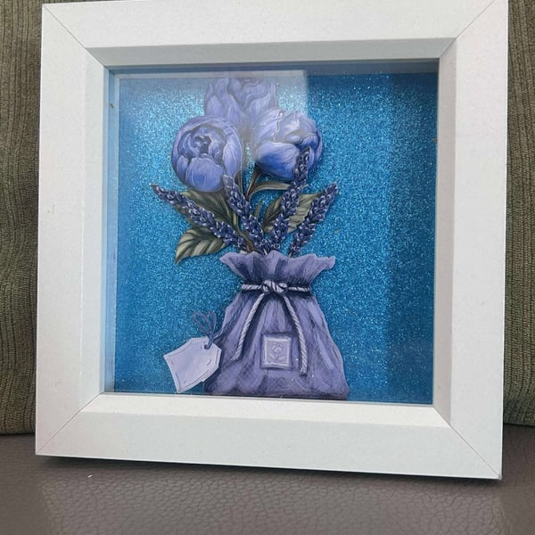 BOXED  FRAMES  WITH SCENE