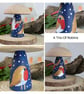 Christmas decoration hand painted toadstool mushroom