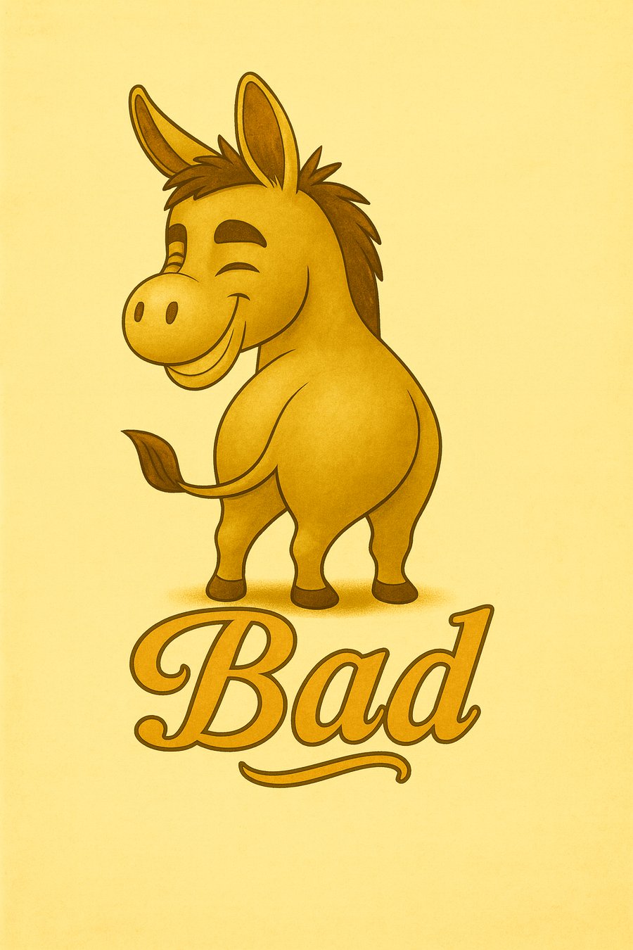 Sassy & Charming Donkey Wall Art – Perfect for Animal Lovers