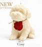 Dog Shaped Sculptural Candle - Cosy Vanilla Puppy Candle - Image 1