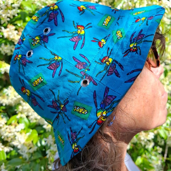 Festival style summer bucket hat