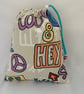 Drawstring Wash Bag, Toiletry Bag, Sponge Bag, Waterproof lining, Kids Wash bag - Image 1